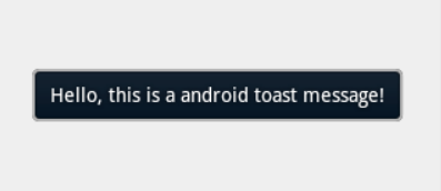 Toast Duration Android